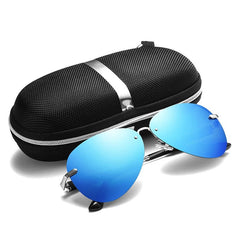 Military Style Classic Aviator Sunglasses, Polarized, 100% UV protection for Men Women