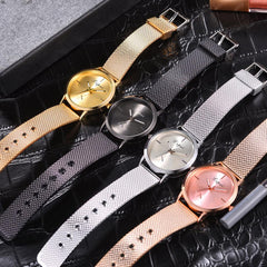 Lupai Ros  Fashion Women Watch Fashion Rose Gold Diamond Analog Quartz Female Watch for Women Luxury Dress Ladies Stainless Steel Luminous Waterproof Date Wrist Watches